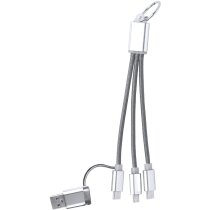 Cargador triple USB-C Lightning Micro USB Frecles