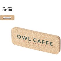 Pin rectangular corcho Sartal con imperdible