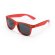 Gafas sol Skubic con protección uv400 y montura rpet reciclado Rojo