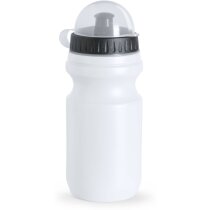 Bidón deportivo 550 ml con logo sport blanco