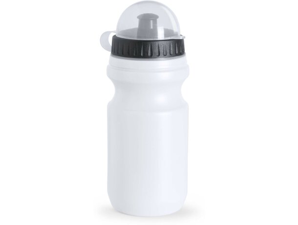 Bidón deportivo 550 ml con logo sport blanco