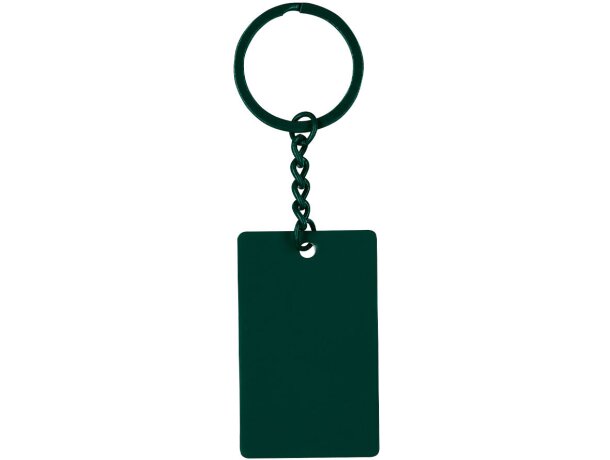 Llavero Taraf de acero inoxidable con acabado gomoso detalle 6