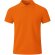 Polo adulto color Charles algodón ring spun piqué 180 g/m² Naranja