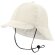 Gorra Fraser de poliéster con solapa protectora de cuello Natural