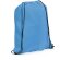 Mochila Spook promocional para campañas de merchandising Mochila saco con cuerdas Spook personalizada azul claro