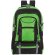 Mochila Platony poliéster 600d con sistema de ajuste acolchado Verde claro