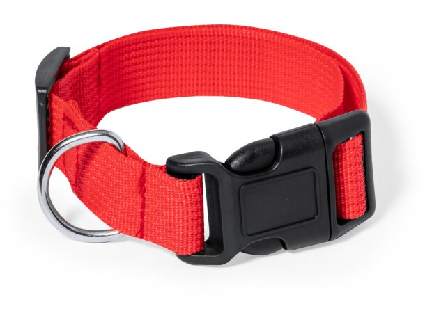 Collar Mastif ajustable poliéster cierre seguridad mascotas detalle 3