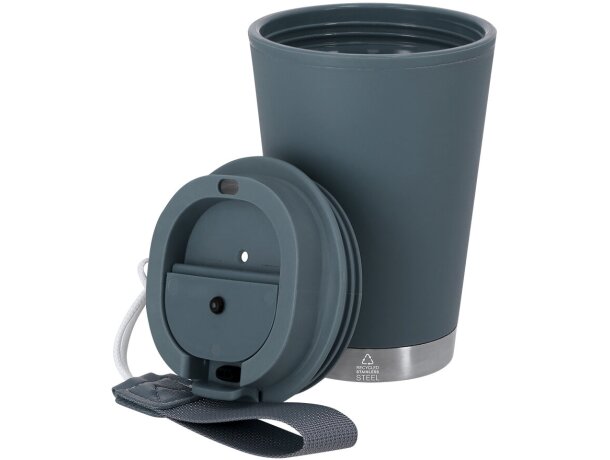 Vaso térmico Acuma con asa acero inoxidable reciclado 300ml detalle 5