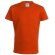 Camiseta Niño Color "keya" Yc150 naranja