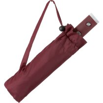 Paraguas con sistema antiviento personalizado rojo Paraguas con sistema antiviento personalizado rojo