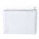 Monedero liso microfibra blanca personalizada