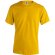 Camiseta Adulto Color "keya" Mc180 dorado