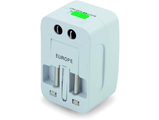 Adaptador de enchufes para viajes personalizado