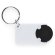 Llavero para moneda estilo clasio negro