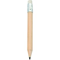 Lapiz de madera con goma mini personalizado Lapiz de madera con goma mini personalizado