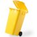 Lapicero con forma de contenedor personalizado amarillo