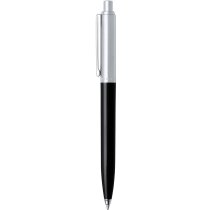 Bolígrafo ligero con acabados metalizados personalizado negro Bolígrafo ligero con acabados metalizados personalizado negro