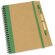 Libreta de cartón ecológico con goma barata