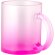 Taza de cristal acabado mate 350ml Osaka detalle 2