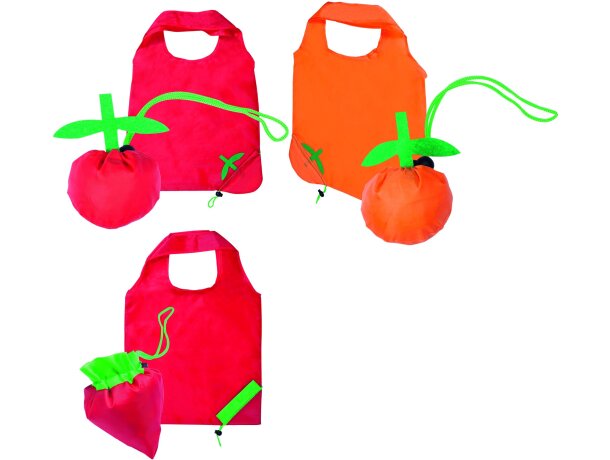 Corni bolsa de la compra forma frutas economica