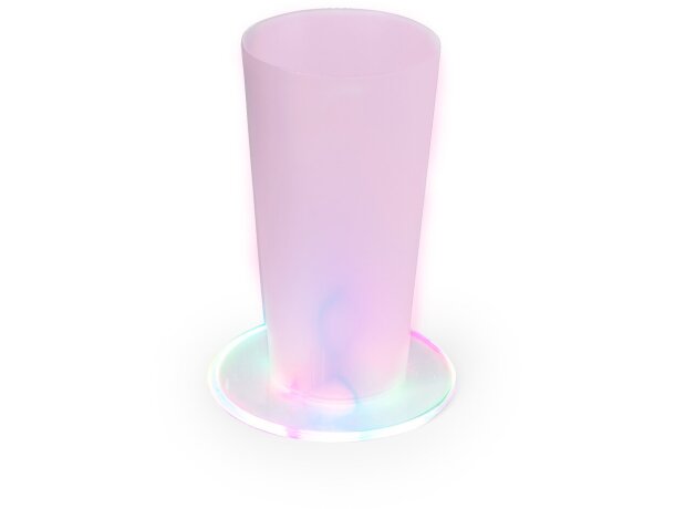 Posavasos luminoso Vitaly con LED multicolor personalizable detalle 3