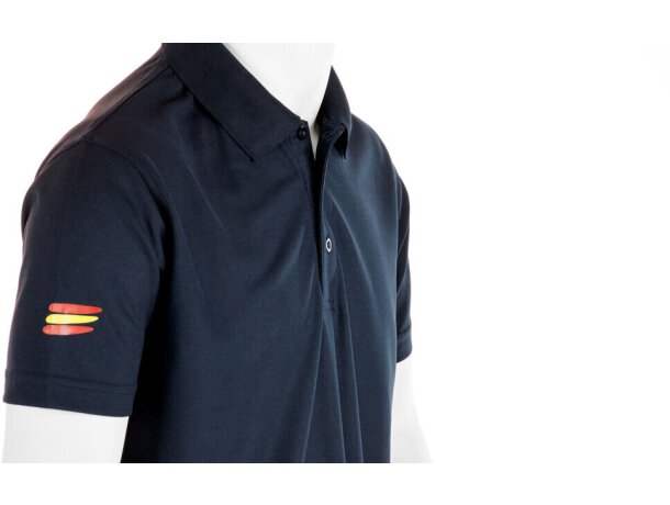 Polo Tecnic Bandera técnico unisex detalles bandera