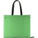 Bolsa nevera de colores de poliéster y aluminio verde