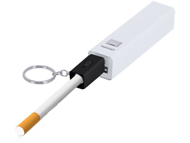 Encendedor eléctrico llavero Parris con carga USB tipo C detalle 3