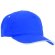 Gorra con cinco paneles y ojetes de color personalizada azul