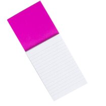 Imán de nevera estandar con bloc rayado personalizado Imán de nevera estandar con bloc rayado personalizado