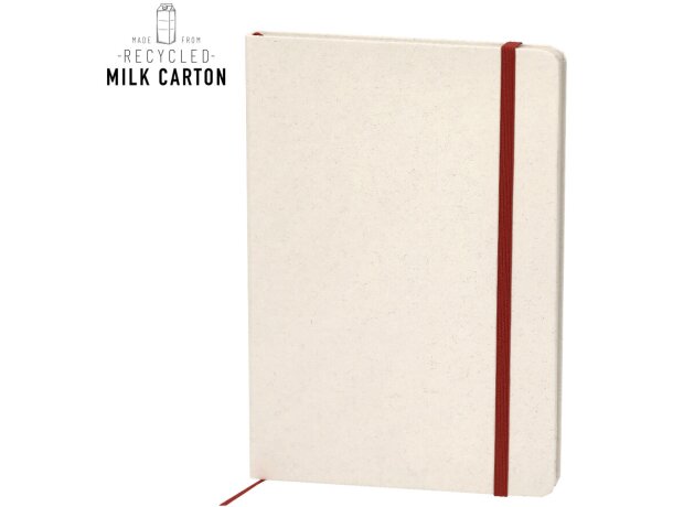 Bloc de notas Kejar fabricado con cartones de leche reciclados detalle 1