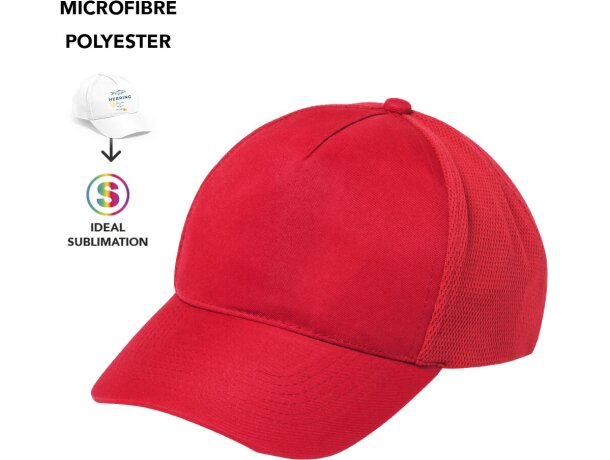 Gorra Karif de poliester de 5 paneles