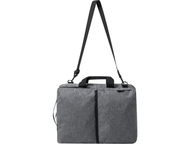 Mochila para portátil original rPET 600D para cintas acolchadas Makarzur detalle 7