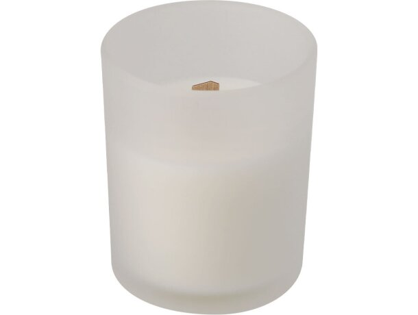 Vela aromática Vetool con cera vegetal aroma vainilla detalle 2