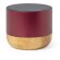 Altavoces personalizados de aluminio en colores variados Lops Rojo