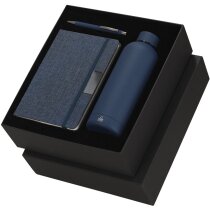 Set Keplix corporativo con bloc, bolígrafo y bidón