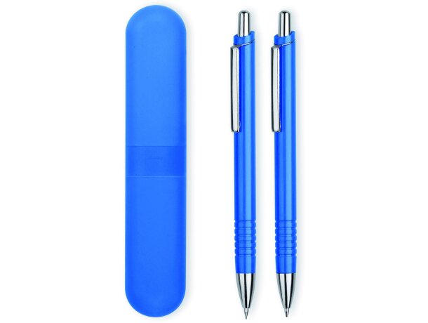 conjunto de bolígrafo con portaminas en varios colores barato