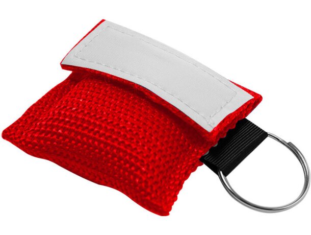 Llavero máscara CPR Ibanor con funda de poliéster 600D detalle 2