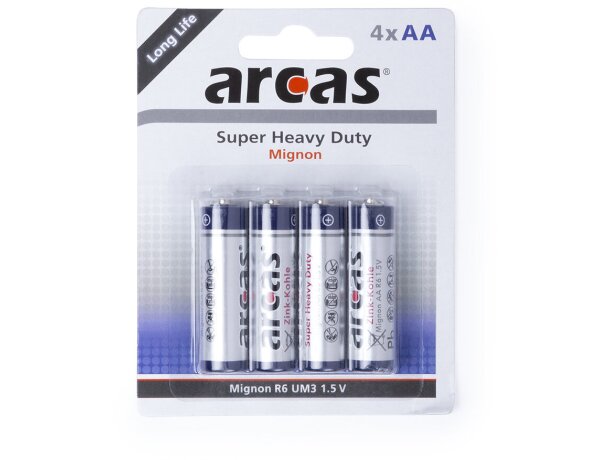 Blister Aa/ R06 4 Pilas 1,5v Aa/ R6