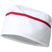 Gorro de cocina ribete color blanco personalizado Gorro de cocina ribete color blanco personalizado