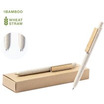 Set Bruneok bambú caña trigo para personalizar