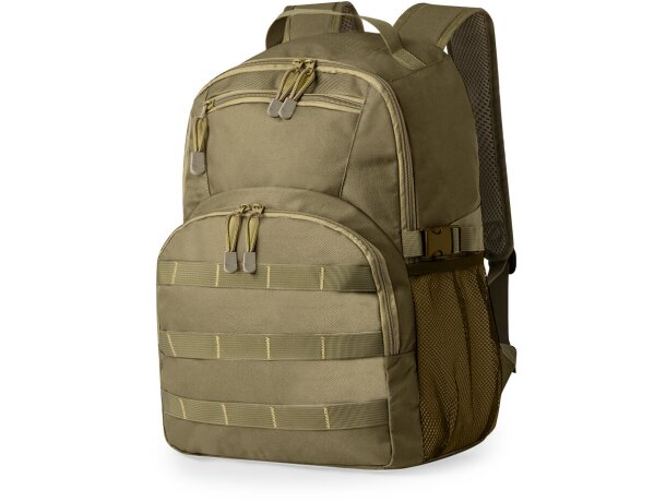 Mochila Salced táctica de poliéster con espalda acolchada detalle 2