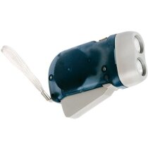 Linterna carga manual 2 luces led