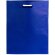 Bolsa non woven plana azul grabada