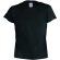 Camiseta de niño 135 gr color negra