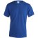 Camiseta adulto keya organic color azul