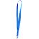Lanyard con enganche metálico azul