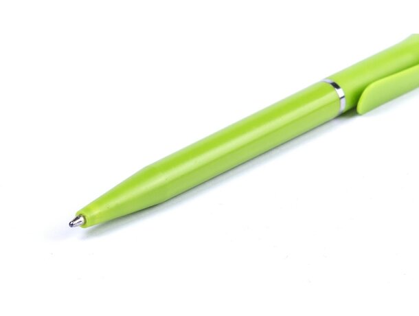 Bolígrafo ligero con aro metalizado barato