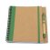 Libreta de cartón ecológico con goma detalle 1