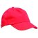 Gorra para niños sencilla sportkid roja barata